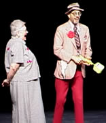 Onstage fun